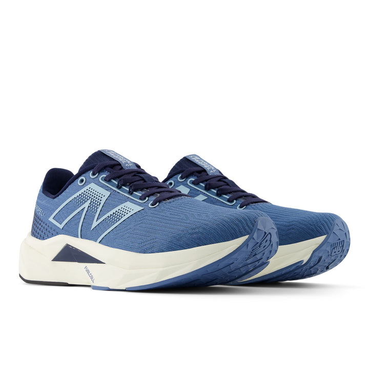 Women's New Balance FuelCell Propel v5 Color: Heron Blue/Navy 3