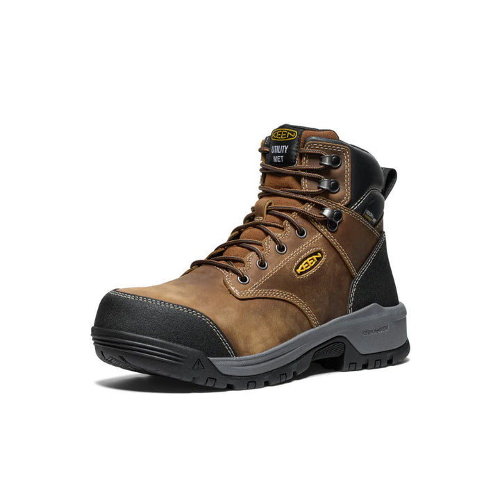 Men's Keen Utility Evanston 6" Waterproof Boot INT MET (Carbon-Fiber Toe) 6