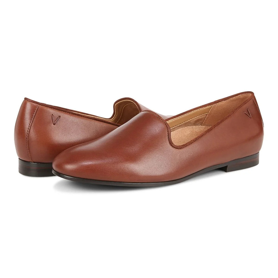 Women's Vionic Willa Slip On Flat Color: Brown