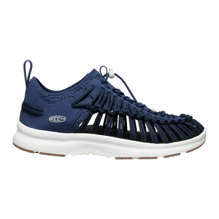 Men's Keen UNEEK O3 Sneaker Sandal Color: Naval Academy/Birch 2