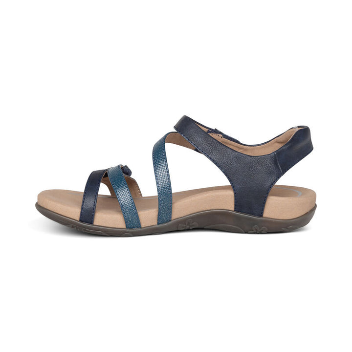 Women's Aetrex Jess Adjustable Quarter Strap Sandal  4