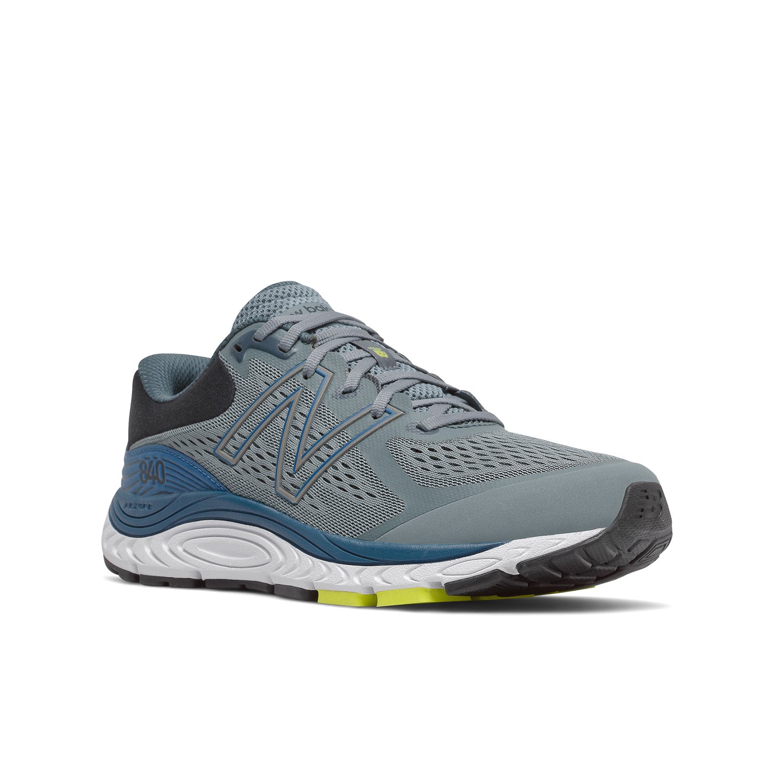 New Balance Men s 840v5 Ocean Grey with Oxygen Blue 15 D